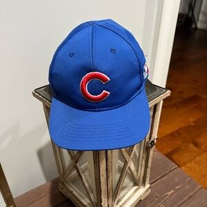 Classic Blue and Red Baseball Cap